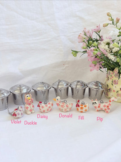 ma.debyC tea filter✨14k Gold Lustre Item ✨